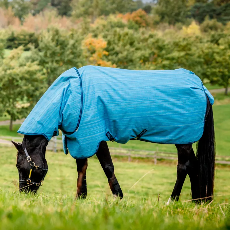 Horseware Amigo Hero 900 Revive Plus 50g Turnout Rug - Ocean Blue/Navy/Electric Blue-1